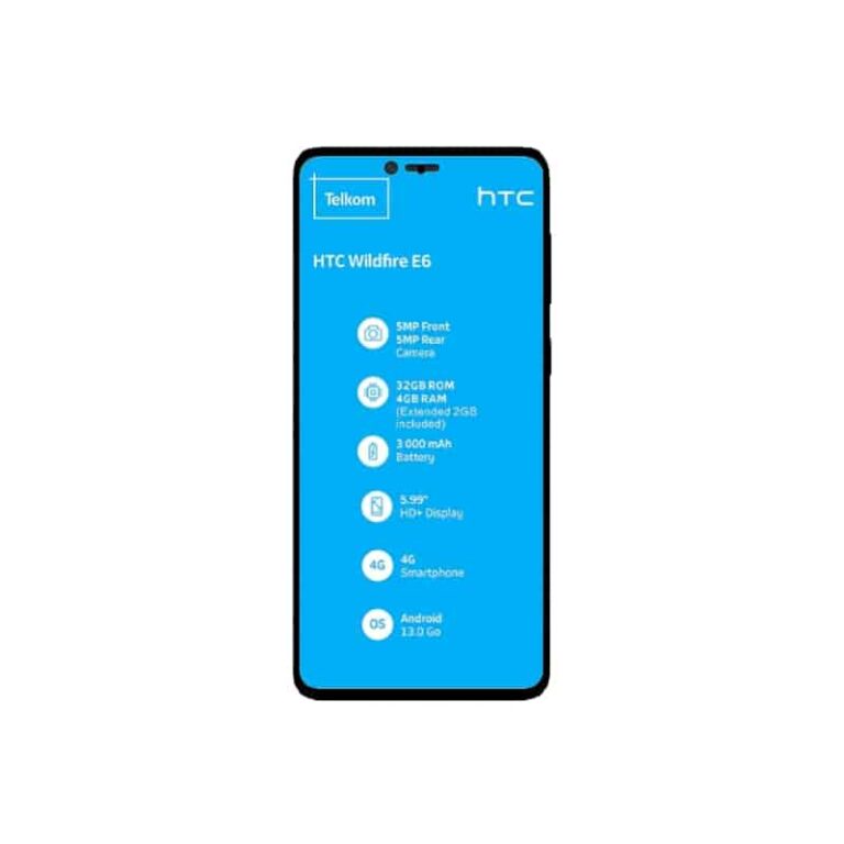 HTC Wildfire E6 full specifications & price